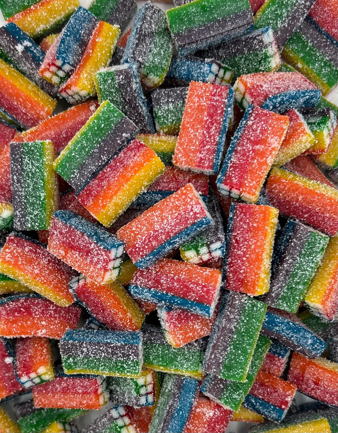 Briques Multicolores acidulés