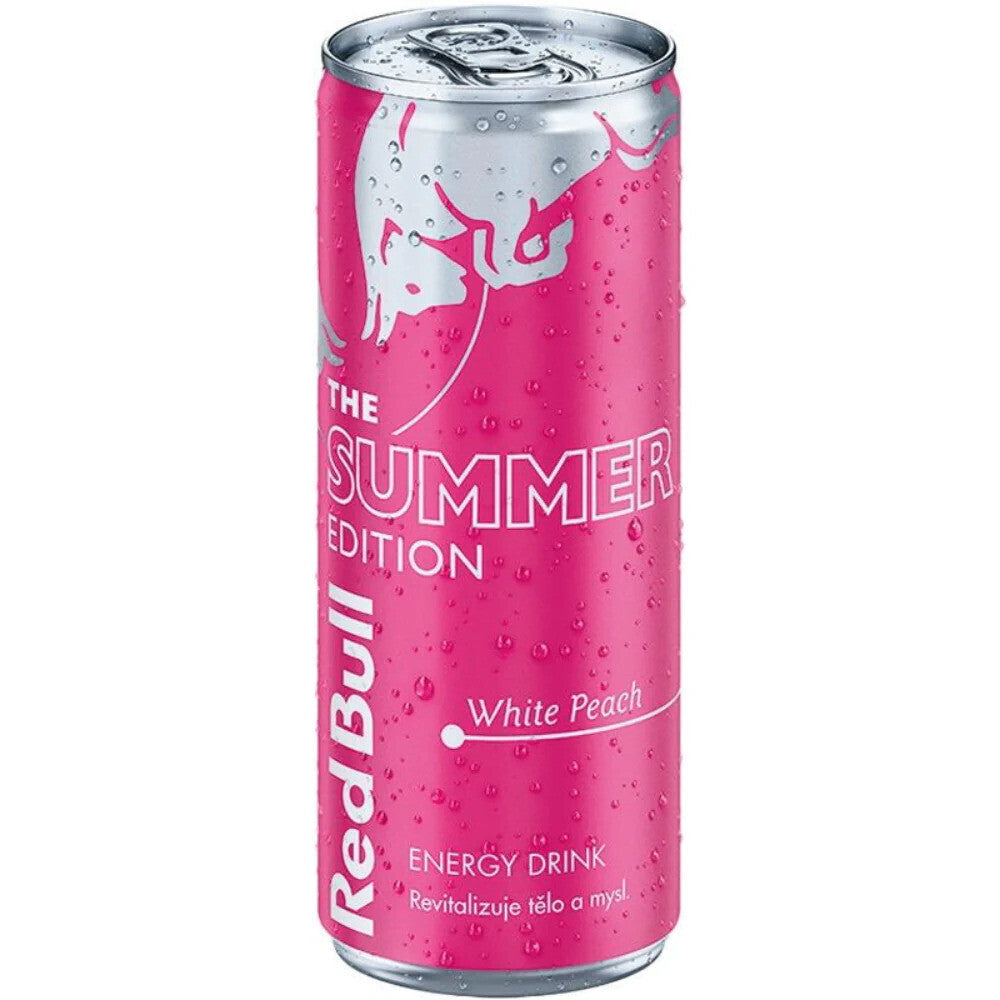 Red bull pêche blanche