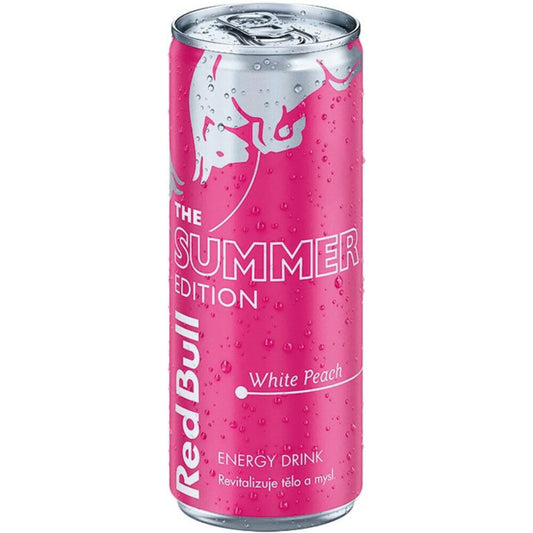 Red bull pêche blanche