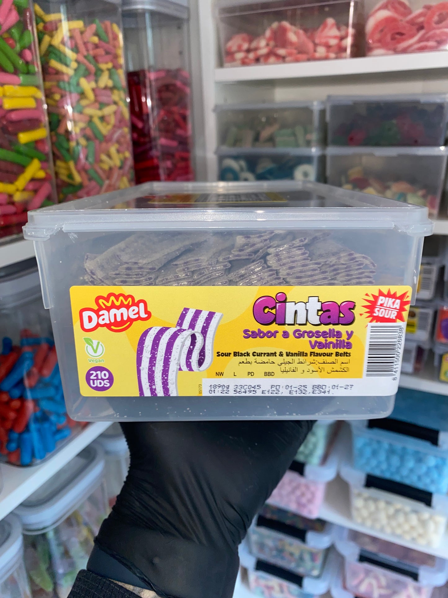 Ceinture acide Groseille Vanille