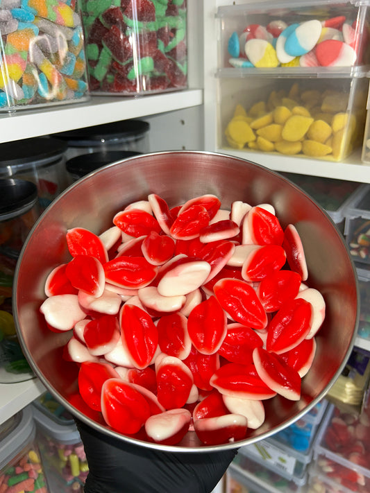 Lèvre fraise lisse fraise